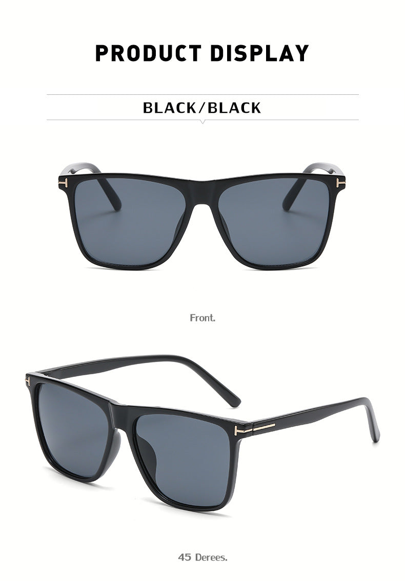 2025New style square frame sunglasses for women with a high-end feel ins Fashionable Men's Sunglasses with UV Protection sunglasses - 图片 22