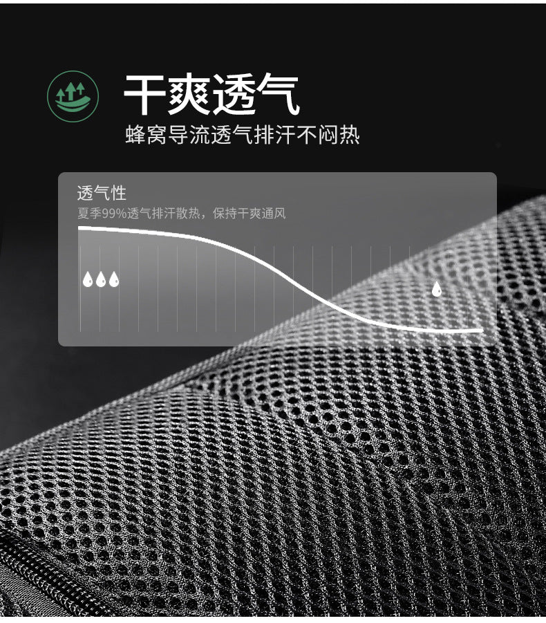 OZUKO Men's Functional Chest Bag Waterproof Crossbody Bag Multifunctional Shoulder Bag Outdoor Sports Large Capacity Trendy Bag - 图片 16