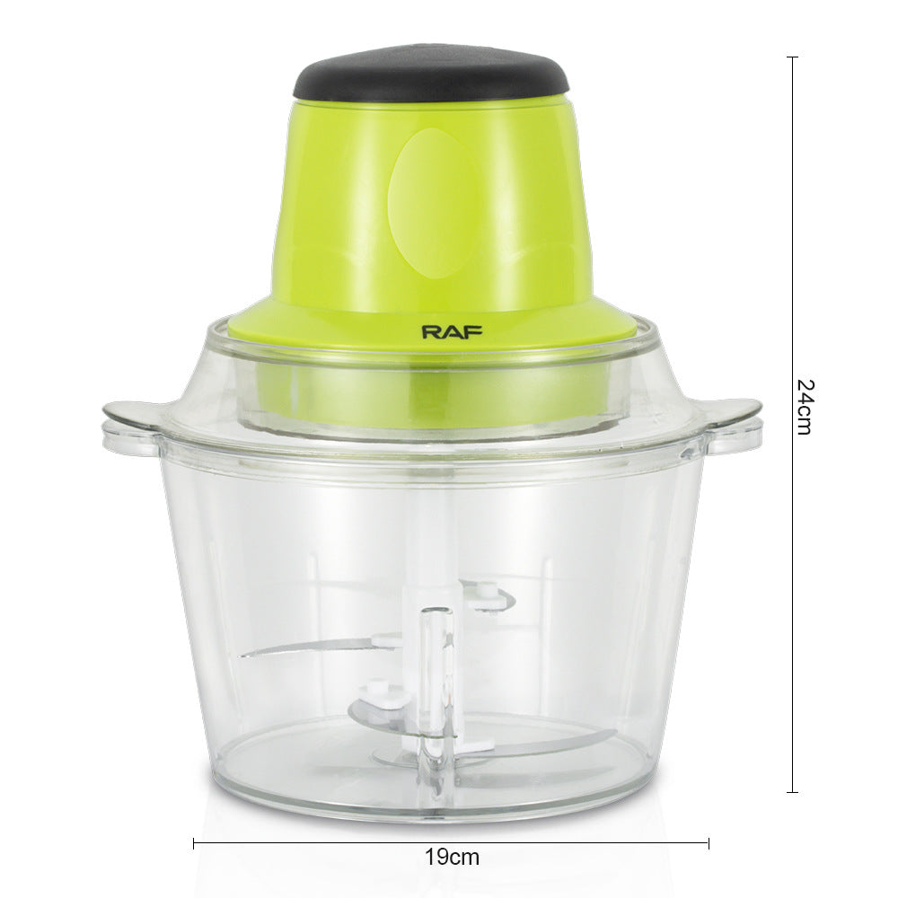 RAF EU Standard Meat Grinder Household Electric Blender Meat Mincer Small High-Power Food Processor Glass Jar - 图片 18