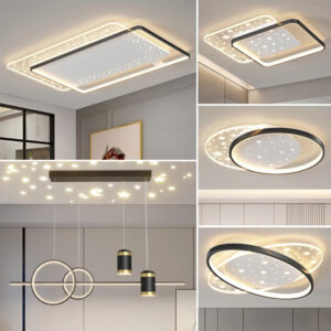 Living Room Light Full House Package Lighting Modern Minimalist Style Living Room Light Creative Bedroom Light Ceiling Light Zhongshan Lighting