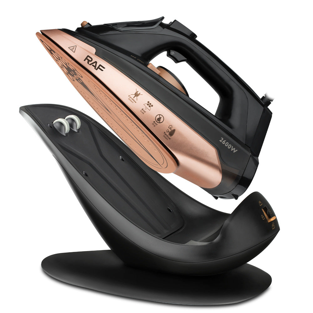 RAF European Standard Steam Iron Portable Ironing Machine Three-speed temperature-adjustable pressure-type high-power electric iron - 图片 3