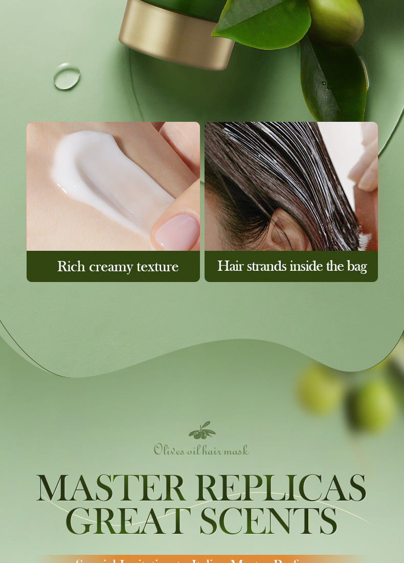 Olive Oil Hair Mask SADOER Repair Smooth Nourishing Hair Conditioner Cross-Border Wholesale - 图片 23