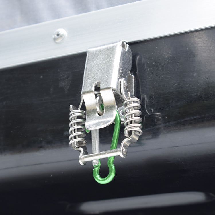 FRP Automatic Hard Shell Car Roof Top Tent SUV Waterproof Outdoor Camping Lightweight Quick Open for Self-Driving Tours - 图片 18