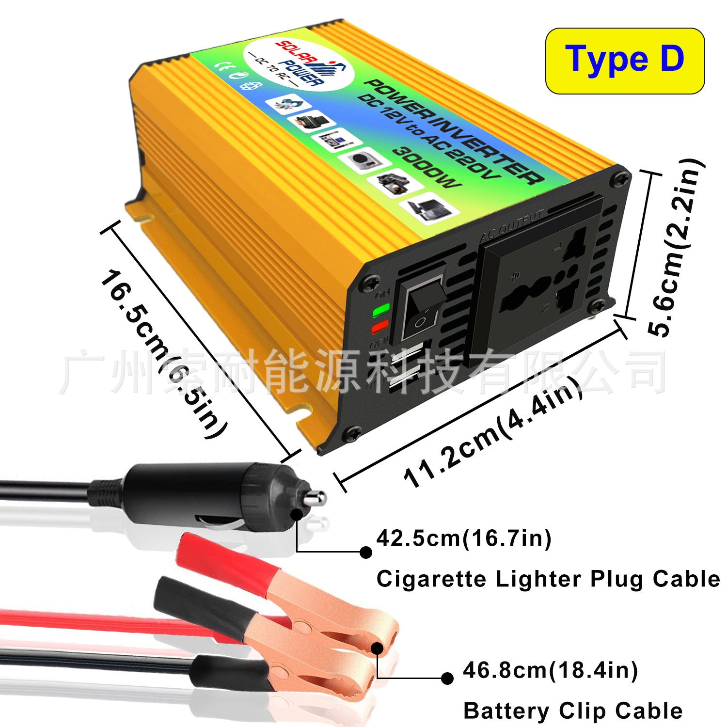 12V Solar Energy Kit System:Inverter 30A Controller 18W Solar Panel Solar System - 图片 32