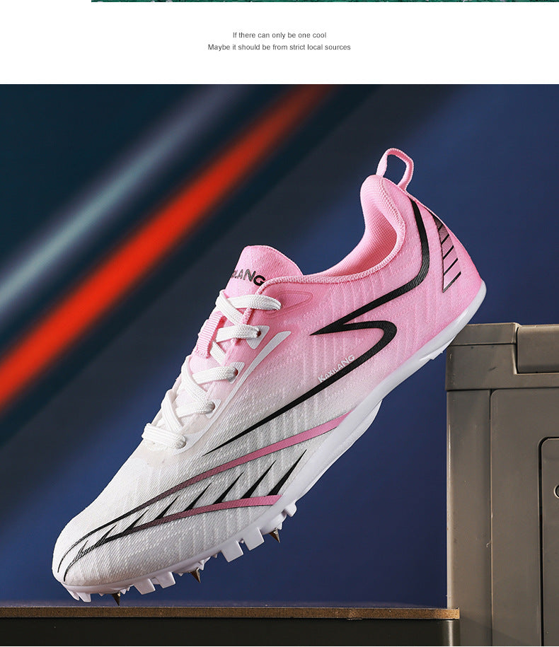 8Mesh Surface Sprint Shoes Track and Field Triple Jump Competition Training Shoes Unisex Sports Shoes for Middle School Entrance Exam All-around Sports Shoes - 图片 30