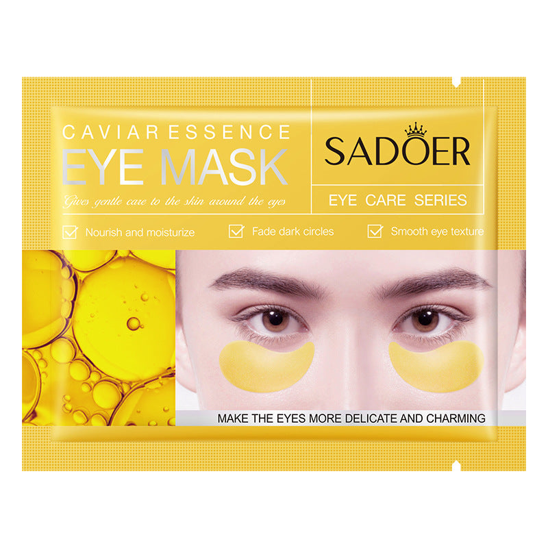 Eye Mask SADOER Caviar Eye Mask Pack Moisture replenishment Cross-border Foreign Trade Skincare Wholesale - 图片 4