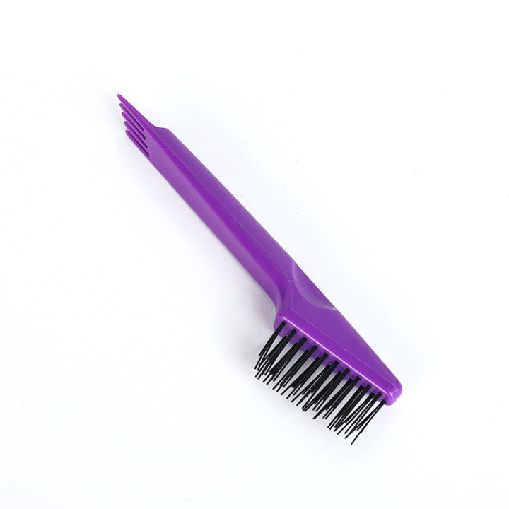 Large Curved Comb, Ribbed Hair Comb, Boar Bristle Curved Massage Comb, Nine-Row Comb, Styling Curling and Smoothing Comb, Cross-Border - 图片 15