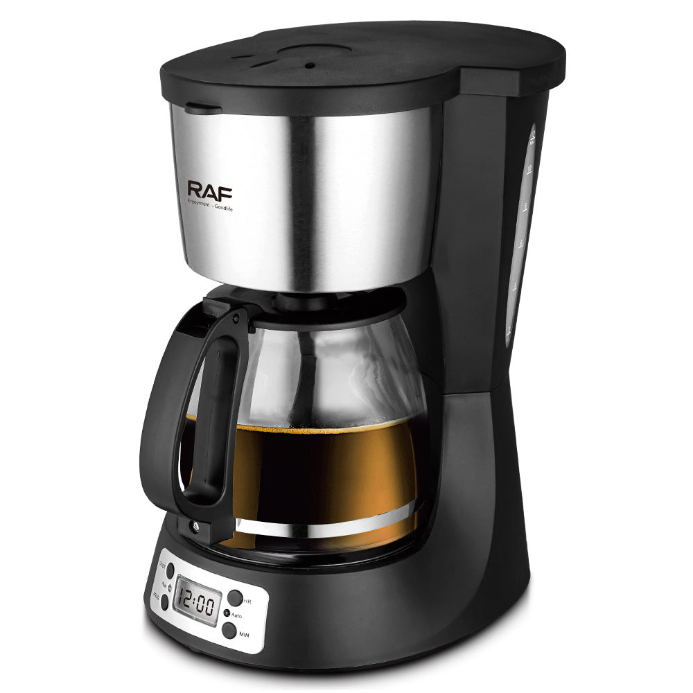 RAF Drip Coffee Maker Household Automatic Integrated Small Coffee Machine EU Plug Office Bedroom Moka Pot - 图片 14