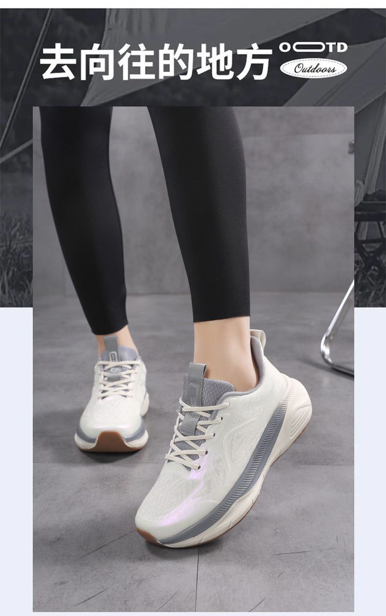 Professional Running Shoes for Men and Women, Spring and Summer New Soft Sole, Lightweight, Shock Absorption, Breathable, Jump Rope, Non-Slip, Marathon Walking Shoes - 图片 18
