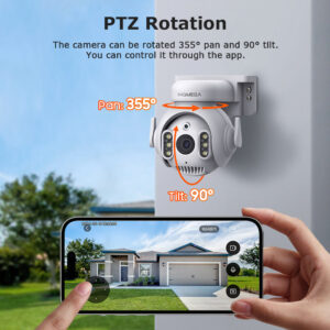 Factory Private Model Graffiti Camera 500Wan HD Full Color Night Vision Surveillance Camera 5MP Outdoor surveillance