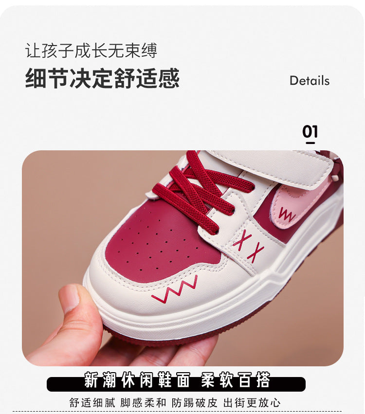 Fashion Doll Labubu Girls' Shoes Princess Shoes2025New Autumn Children's Soft Sole Casual Sports Shoes - 图片 13