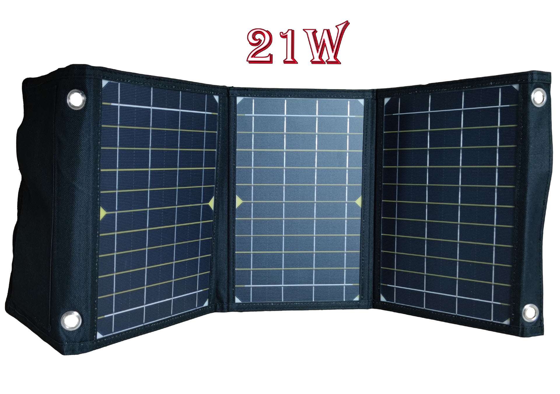 Specially designed for solar-powered portable power banks21W Solar Folding Mobile Phone Charging Bag Portable Power Bank - 图片 6