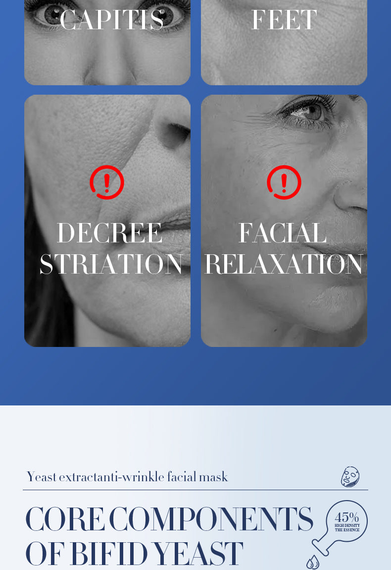 Bifid Yeast Mask30gBIOAOUA Hydrating Moisturizing Tablets for Cross-Border Wholesale - 图片 8