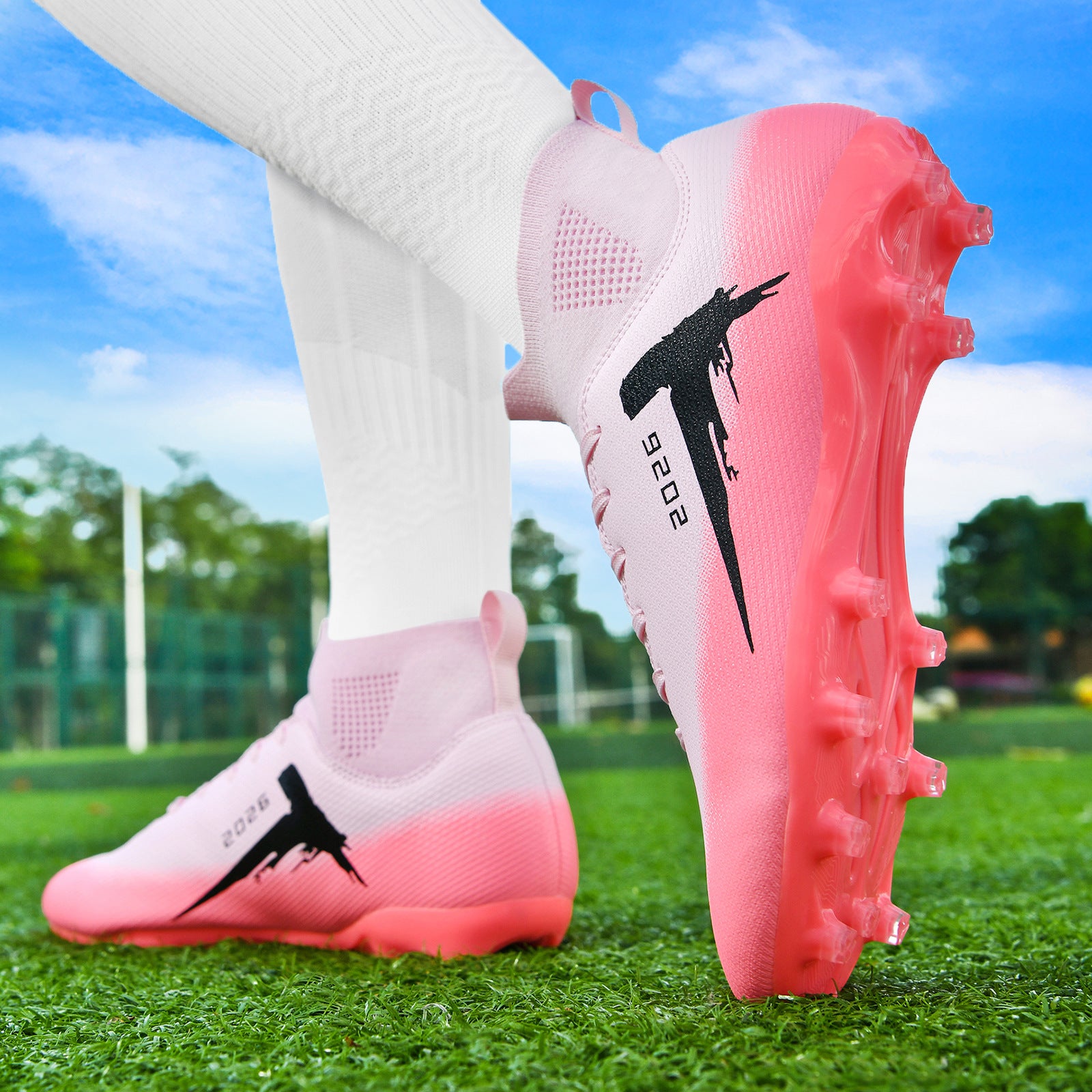 New Assassin Football Shoes Adult Training AG Spike TF Wholesale Training Sneakers for Teenagers and Students - 图片 19