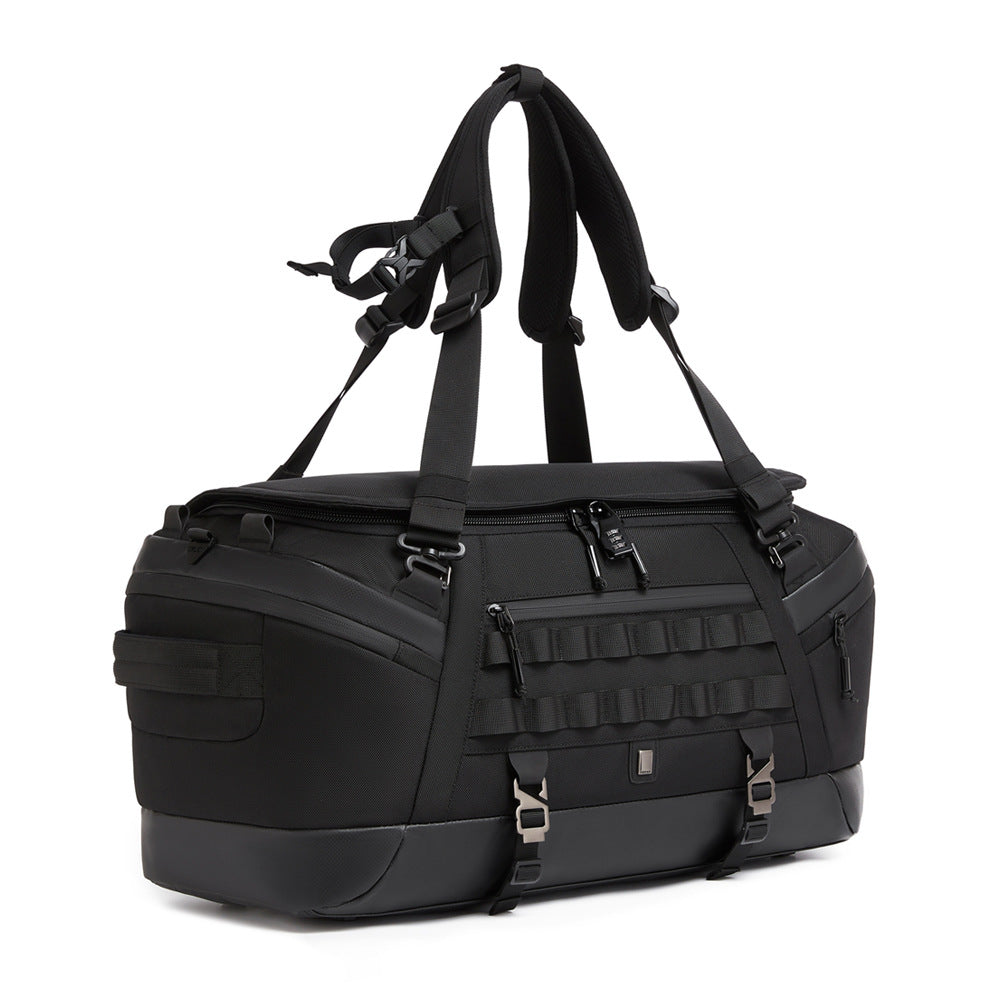 Men's Travel Bag Multifunctional Sports Fitness Bag Large Capacity Waterproof Travel Bag Business Trip Handheld Backpack - 图片 3