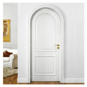 Mahogany Walnut Puerta De Madera Interior Shaker Wooden Doors for Apartment