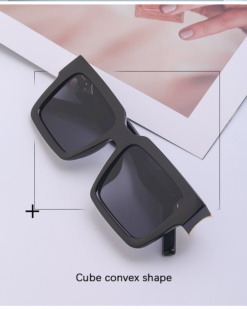 20252024 New Rich Man Sunglasses Men Trendy High-end Square Frame Sunglasses Men Glasses sunglass - 图片 18