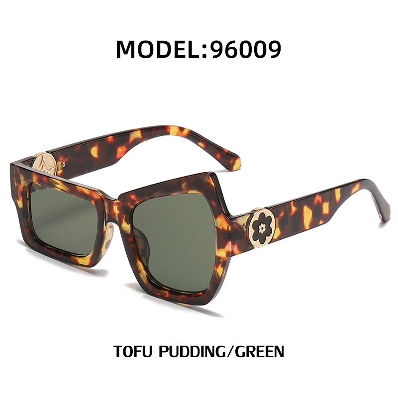 European and American Steampunk Sunglasses Unique Irregular Outdoor Sun Protection Sunglasses for Men High-end Glasses Wholesale - 图片 3