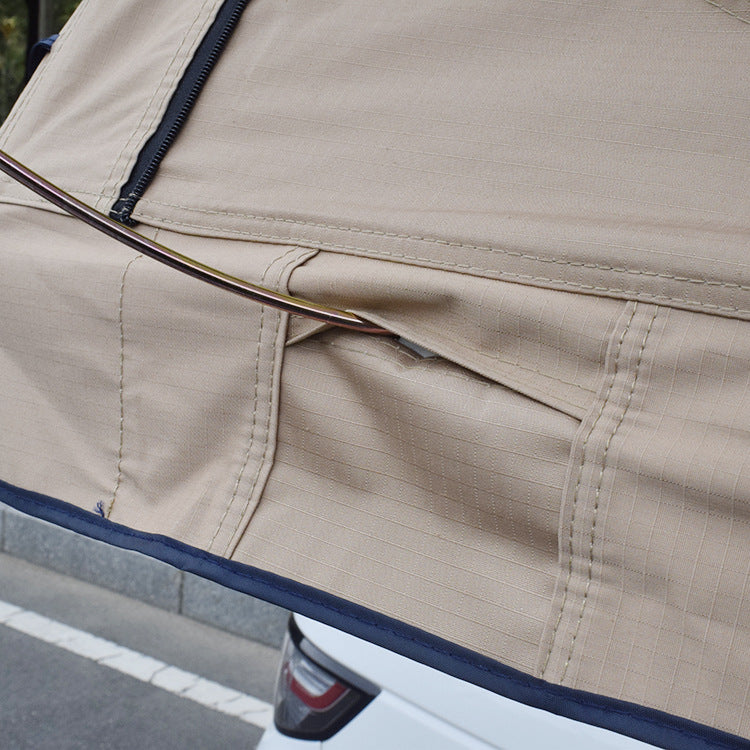 Outdoor Self-Driving Tour Soft Top Car Roof Tent Fully Automatic Quick Open SUV Aluminum Alloy Folding Tent - 图片 18