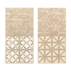 ENF&B1 Certified Luxury Versailles Palace Style Solid Wood Engineered Manchurian Ash Art Parquet Flooring Outdoor Park Use