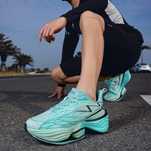 Foreign Trade Professional Marathon Training Sports Shoes Men's Trendy Shoes Couple's Casual Versatile Comfortable Cushioned Running Shoes