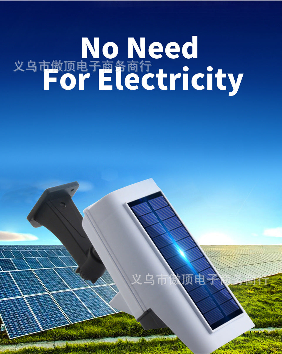 Solar Simulation Surveillance Light Outdoor Lighting LED Human Body Sensor Anti-Theft Light Garden Light Street Light - 图片 16