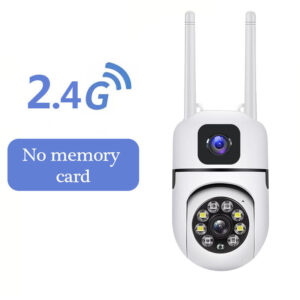 Wholesale4MP Night Vision Monitor wifi Voice Intercom Binocular Surveillance Camera Wireless Camera