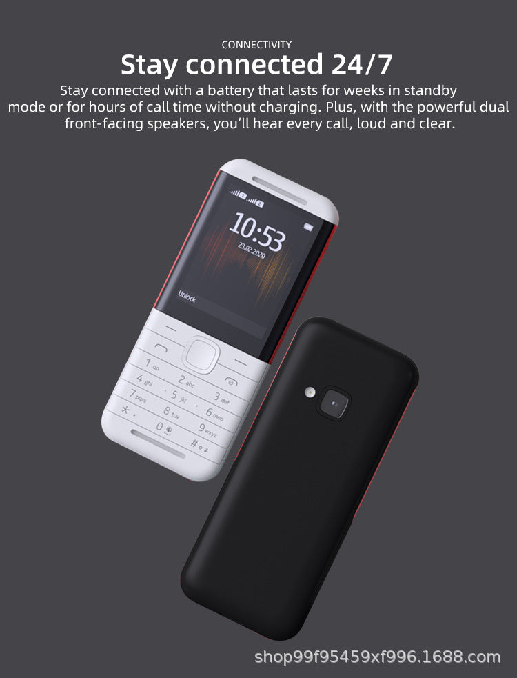 Exclusive Supply H5310Elderly Student Straight Button Phone2G Functional phone with large screen and large font for seniors - 图片 6