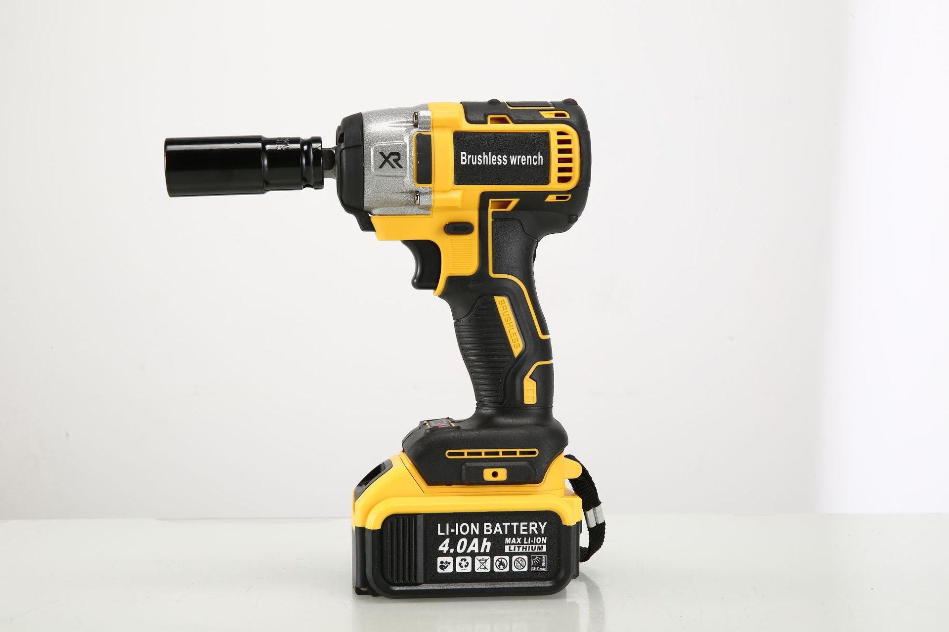 Electric Tool Set Brushless Electric Wrench Lithium Battery Angle Grinder Two-Piece Set Rechargeable Auto Repair Household Impact Drill - 图片 13