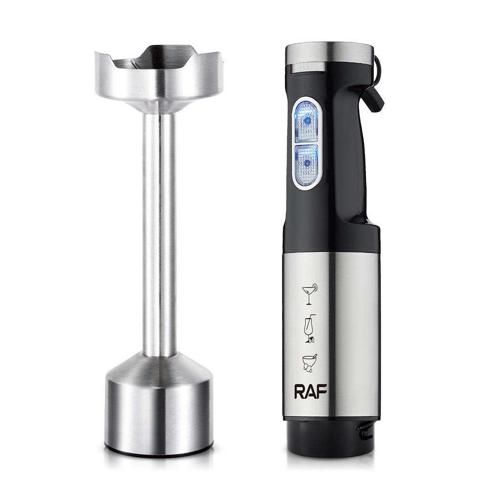 RAF European Standard Portable Household Food Blender 5-in-1 Electric Stainless Steel Cooking Stick Mixer363 - 图片 17