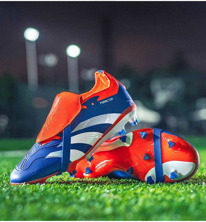 World Cup Football Shoes Men's New Style Grassland Competition AG Spike TF Broken Nails Adult Youth Student Sports Training - 图片 46