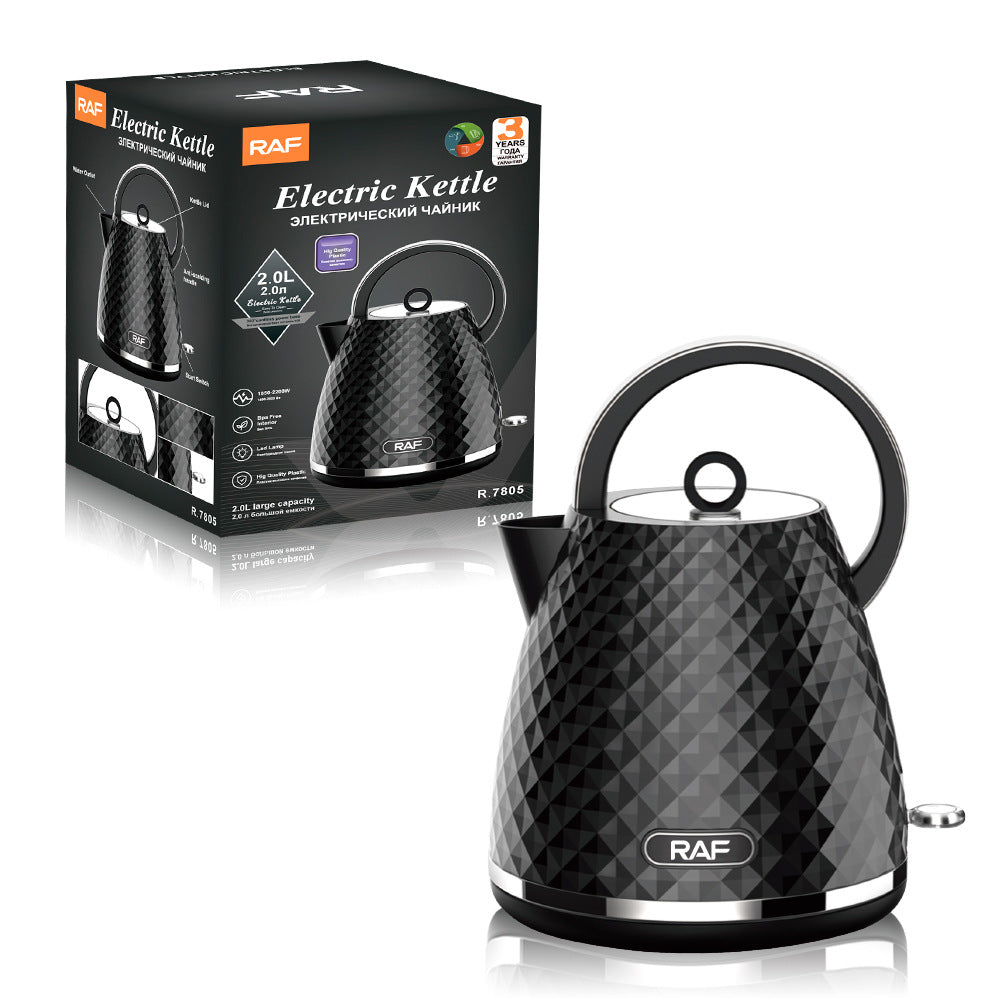 RAF European Standard Stainless Steel2.0L Electric Kettle Automatic Large Capacity Multi-Function Kettle Overheating R.7805 - 图片 20