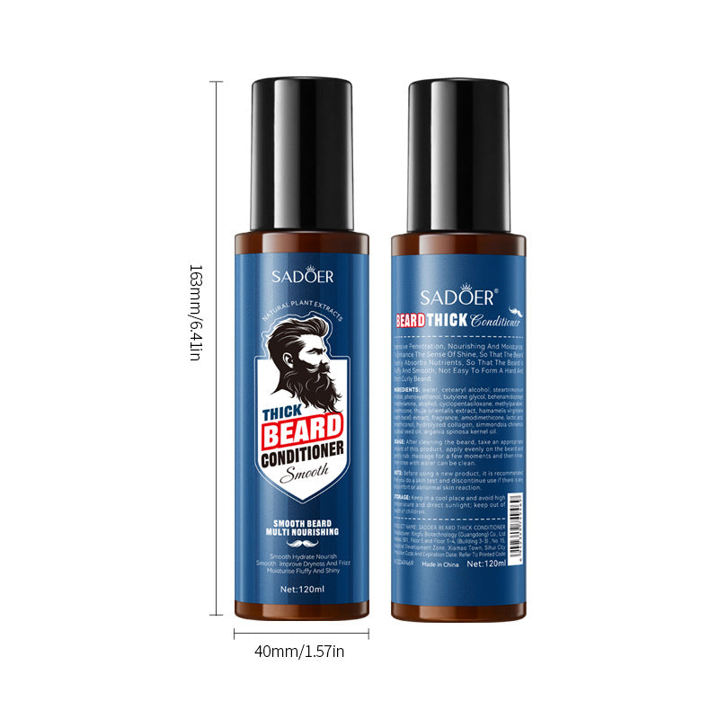 Beard Care Solution SADOER Men's Beard Moisturizing Conditioner Cross-Border Wholesale - 图片 5