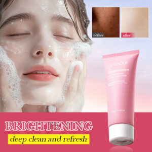 Niacinamide Watermelon Facial Cleanser SADOER Deep Cleansing Facial Cleanser Cross-Border Wholesale