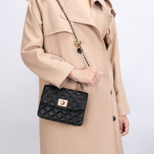 European and American Style Small Square Bag New Diamond Embroidery Women's Bag Niche Versatile Fashion Chain Crossbody Women's Bag Single Shoulder Small Square Bag