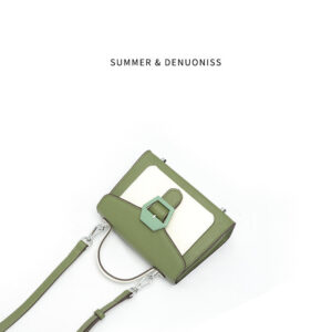 Fashion Color-Block Handbag Shoulder Bag for Women Textured Versatile Design Crossbody Kelly Bag for Daily Commute