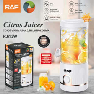 RAF EU Standard Household Lemon Orange Juicer Freshly Squeezed Orange Juicer Automatic Juicer Small Portable Electric613
