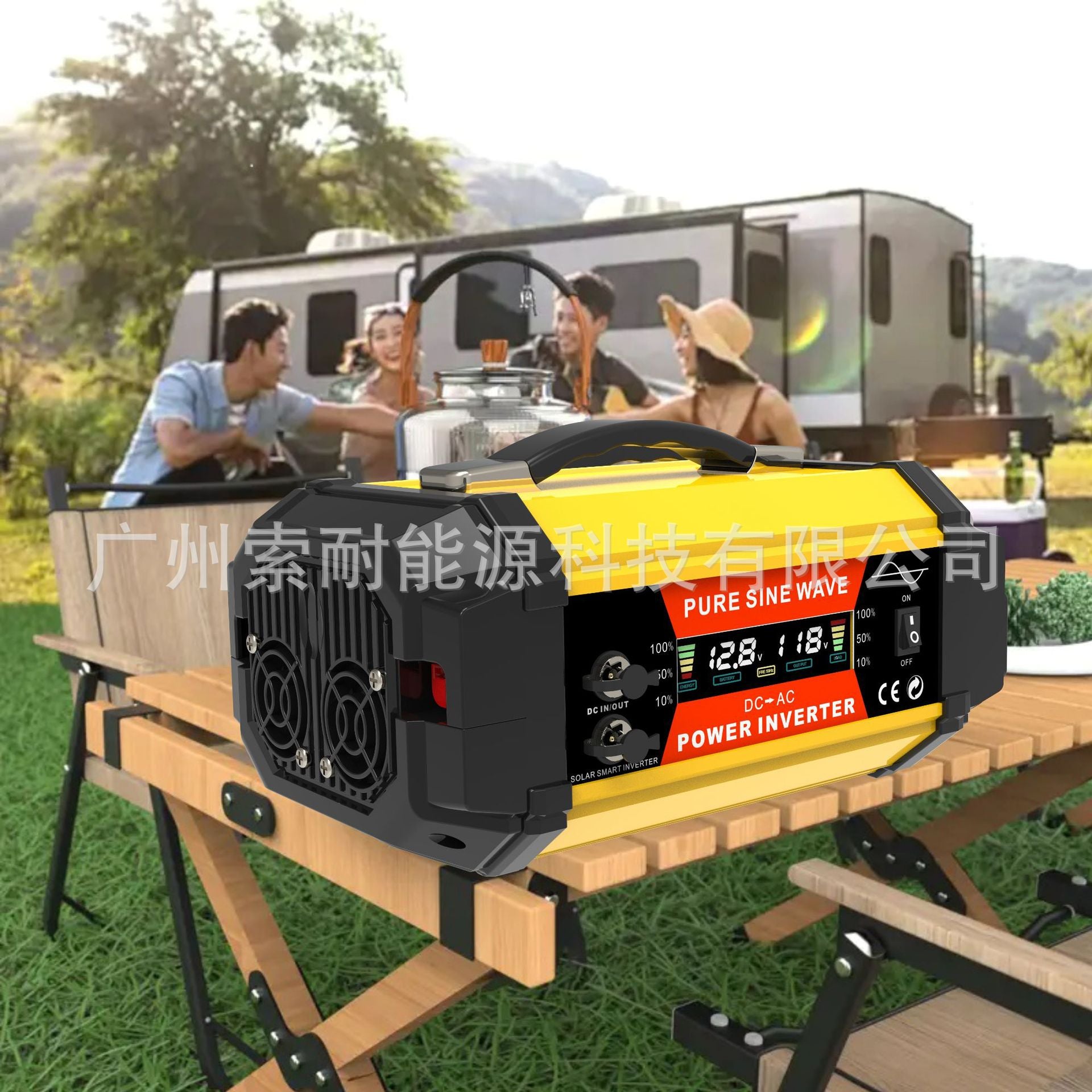 Brazilian Socket Pure Sine Wave Inverter500W/800W/1000W 12V Turn110V/220V Export - 图片 14