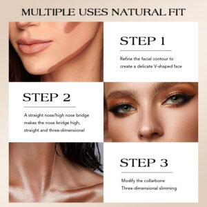 se7en kiss Highlight Contour Liquid Dual-Ended Nose Shadow Pen Integrated Concealer Liquid Stick Version