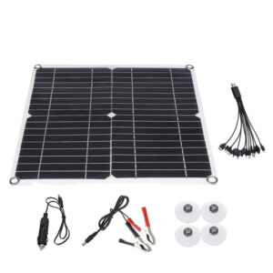 Factory Direct Sales Solar Panel Lightweight and Portable Semi-Flexible Solar Panel Controller Charger