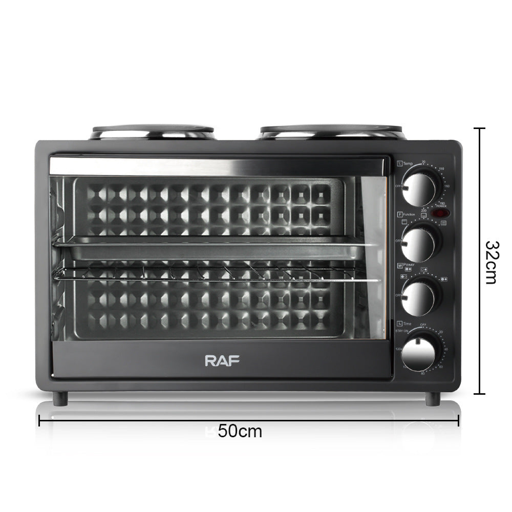 RAF Specially designed for European and American standard electric ovens and electric stoves with dual burners40L Large Capacity Top and Bottom Heating Home Oven - 图片 23