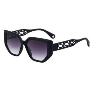 European and American Cat Eye Sunglasses for Women, High-End Hollow Frame Small Frame Sunglasses, Natural Look Glasses sunglasses