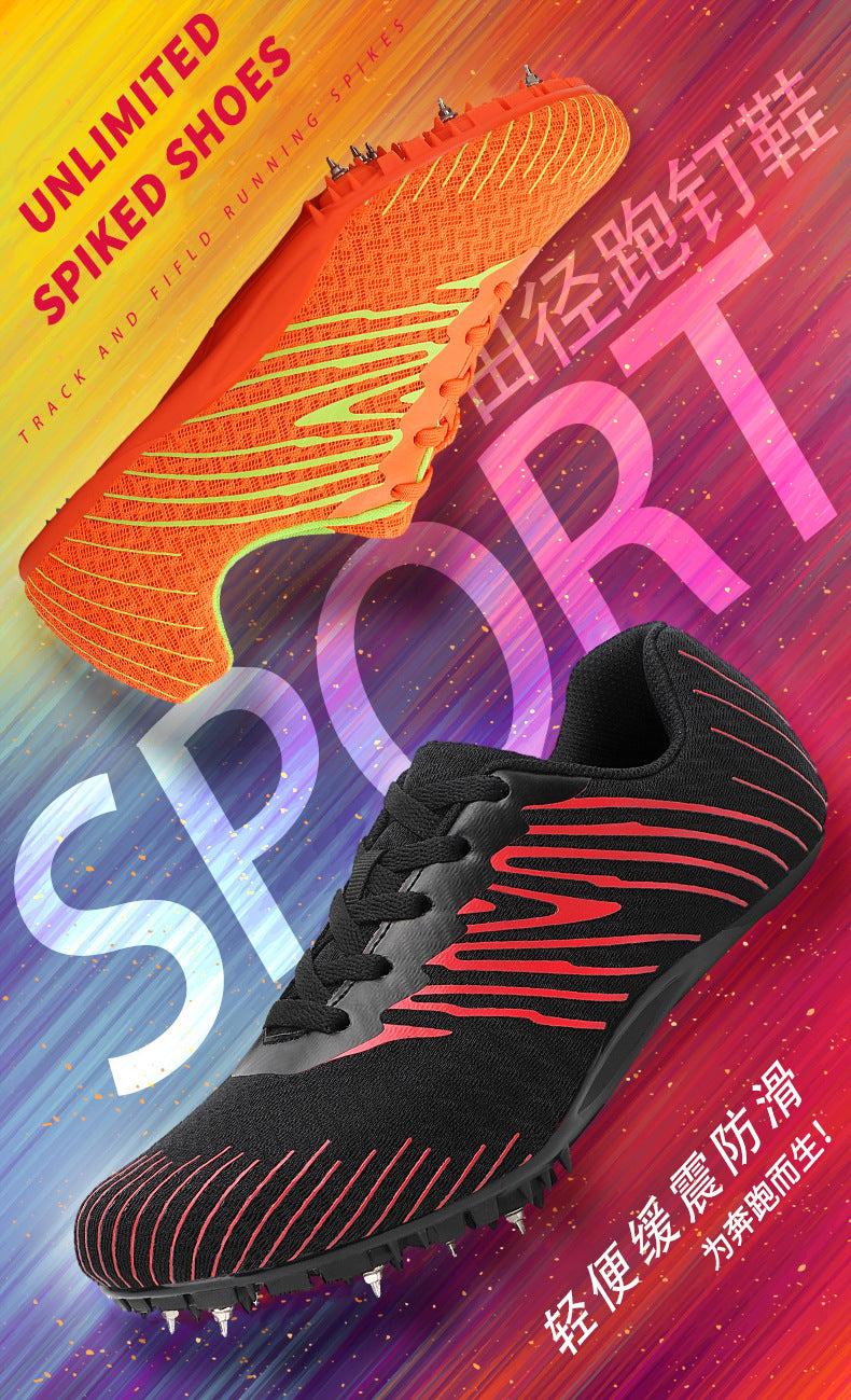 New Professional Track and Field Shoes for Men and Women, Students, Teenagers, Running, Standing Long Jump, Hurdles, High Jump, Spikes, Physical Education Shoes - 图片 8
