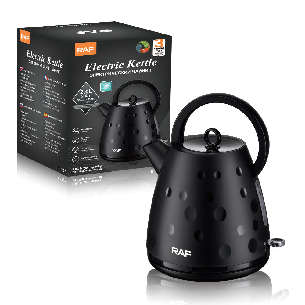 RAF European Standard Stainless Steel2.0L Electric Kettle Automatic Large Capacity Multi-Function Kettle Overheating R.7807 - 图片 19