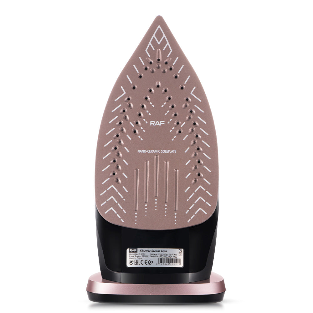 RAF European Standard New Ceramic Floor Electric Iron Hotel Supplies Rose Gold Hot-Selling Electric Iron R.1002 - 图片 12