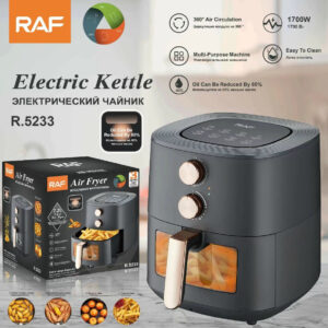 RAF European style air fryer for home use with large capacity Multifunctional Smart French Fries Visual Air Fryer 7.2L