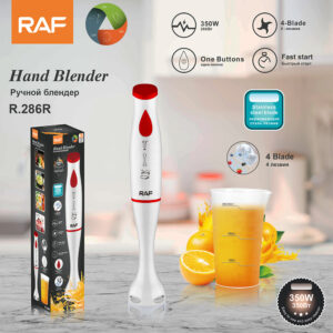RAF European Standard Electric Stainless Steel Cooking Stick Household Handheld Blender Baby Food Mixer R.286