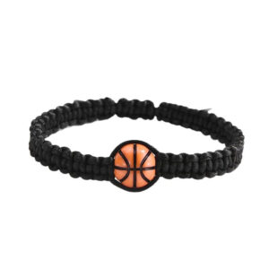 Valentine's Day Gift Baseball Bracelet for Boyfriend Football Basketball Rugby Friendship Sports Ball Woven Bracelet
