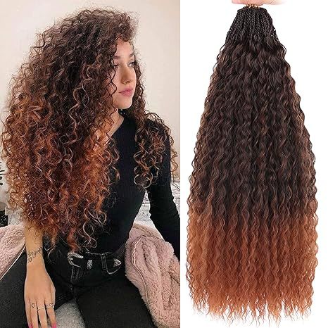 Cross-border European and American Wigs Two-strand Braids Brazilian Small Braids Micro Brazilian Kinky Curly - 图片 15