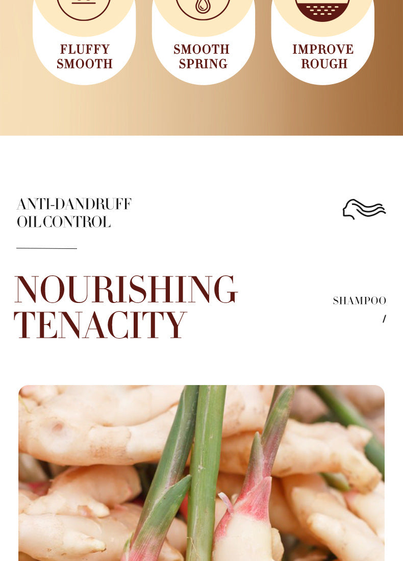 Ginger Shampoo Sachet SADOER Moisturizing, Smooth, Deep Cleansing, Portable Pack, Cross-Border Foreign Trade Wholesale - 图片 11